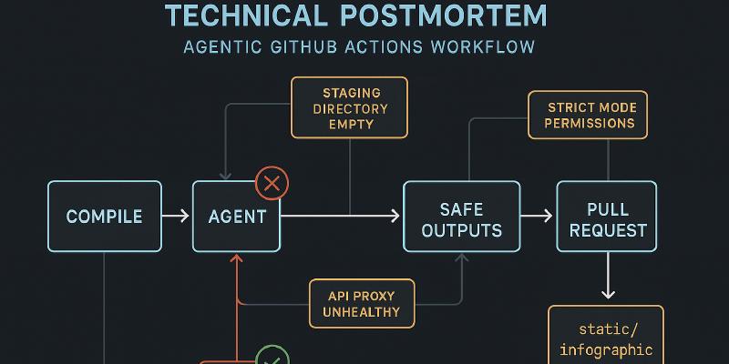 How I built and debugged an agentic GitHub workflow for a PLG infographic, including every failure, root cause, and fix.