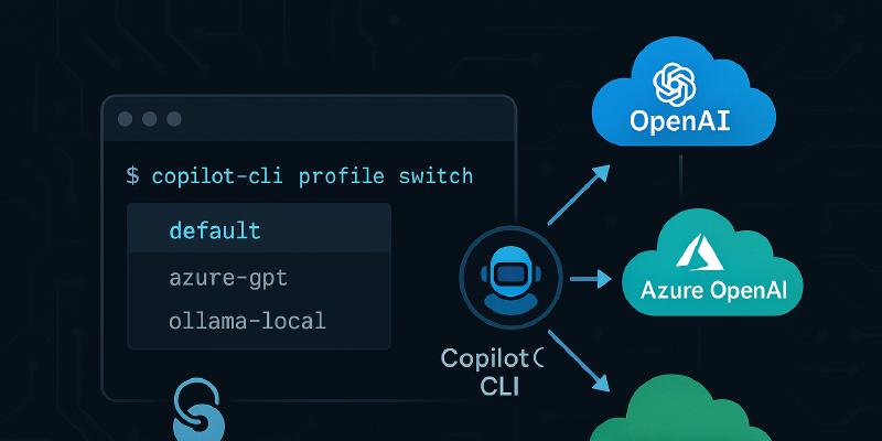 Use the gh-copilot-byok .NET tool to switch between BYOK model profiles in GitHub Copilot CLI without juggling environment variables.