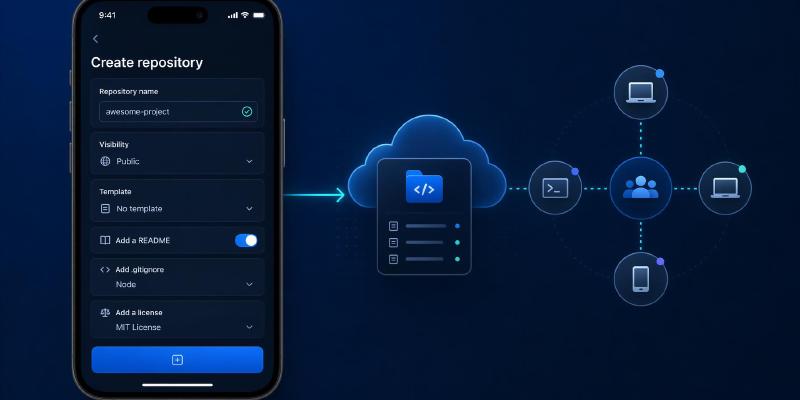GitHub Mobile now lets you create repositories directly in-app, with templates and initialisation options, so you can start projects anywhere.