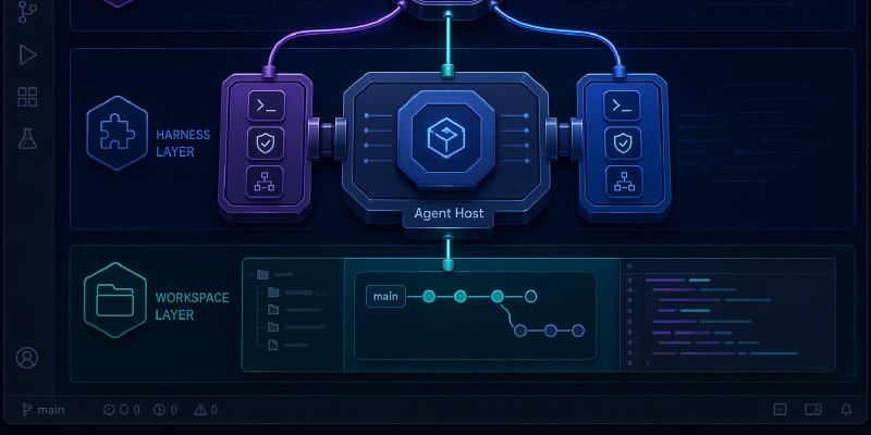 Why the same Claude model behaves differently in VS Code: agent harnesses, the Agent Host, and when to pick Copilot, Claude, or Codex.